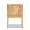 Baxton Studio Karis Modern and Contemporary Natural Finished Wood and Rattan Armchair 185-11869-Zoro - alternate 3